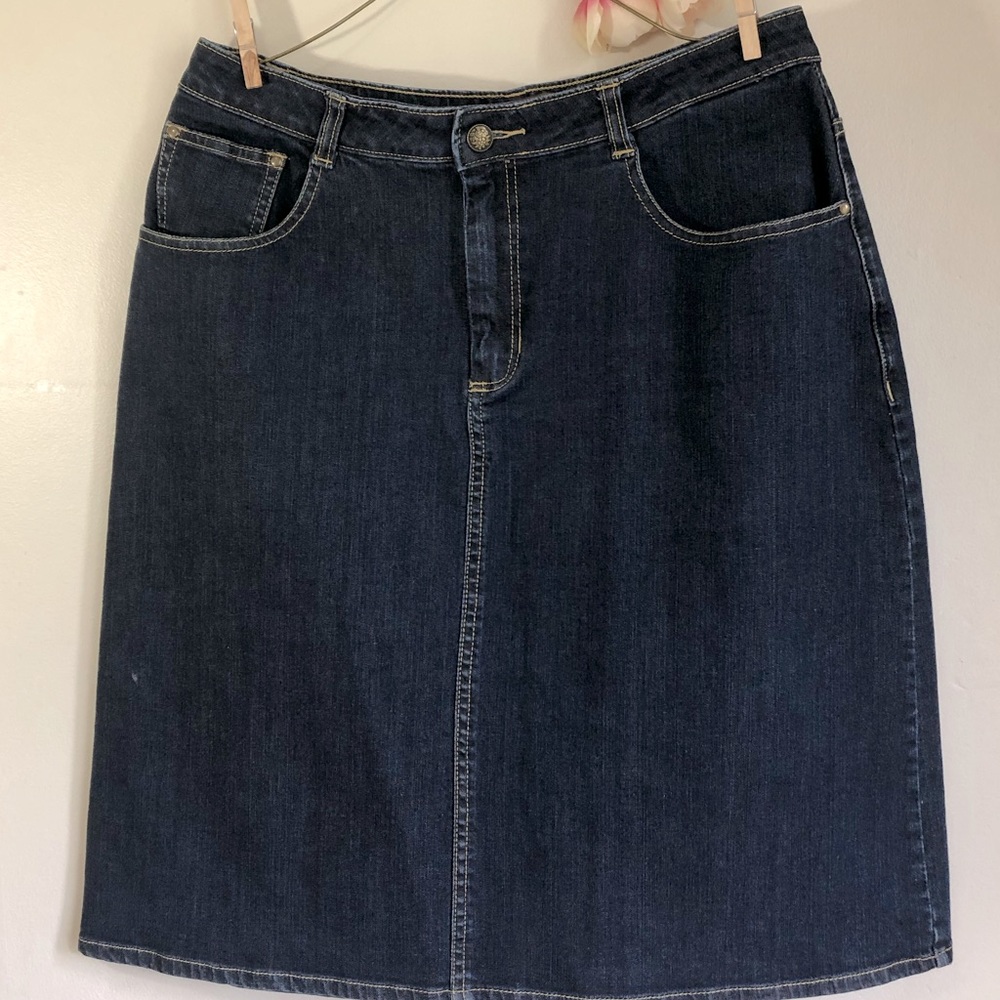 eShakti Denim Skirt - short